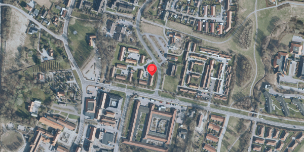 Oversvømmelsesrisiko fra vandløb på Ærtebjerghusene 5, 4140 Borup