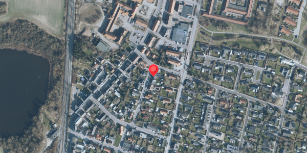 Oversvømmelsesrisiko fra vandløb på Østergade 7, . , 4140 Borup
