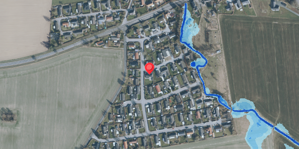 Oversvømmelsesrisiko fra vandløb på Ådalsvej 2, 4100 Ringsted
