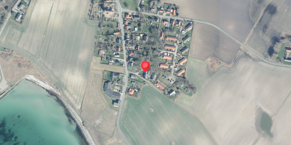 Oversvømmelsesrisiko fra vandløb på Mastrupvej 21, 4592 Sejerø