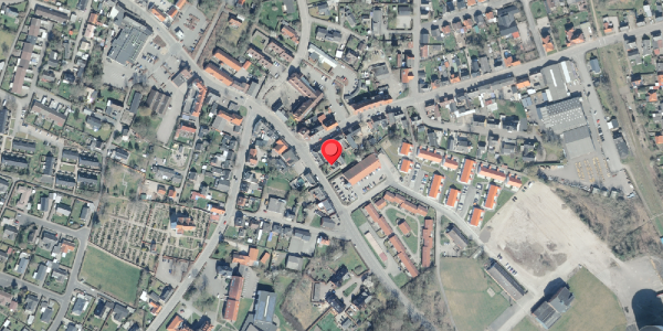 Oversvømmelsesrisiko fra vandløb på Algade 8, 4281 Gørlev