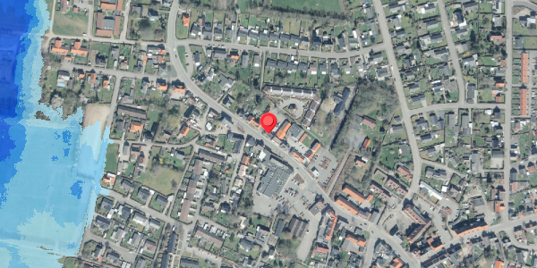 Oversvømmelsesrisiko fra vandløb på Algade 38, 4281 Gørlev