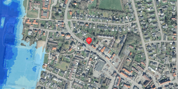 Oversvømmelsesrisiko fra vandløb på Algade 42, . , 4281 Gørlev