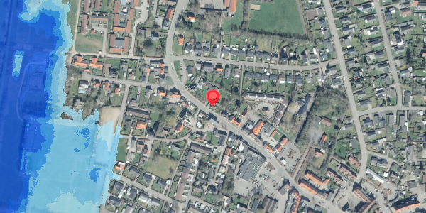 Oversvømmelsesrisiko fra vandløb på Algade 46, . , 4281 Gørlev