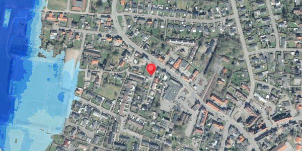 Oversvømmelsesrisiko fra vandløb på Algade 47D, . , 4281 Gørlev