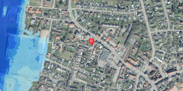 Oversvømmelsesrisiko fra vandløb på Algade 47E, . , 4281 Gørlev