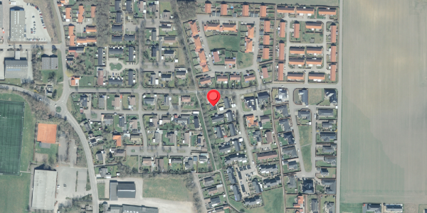 Oversvømmelsesrisiko fra vandløb på Bøgetoften 2C, 4281 Gørlev