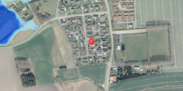 Oversvømmelsesrisiko fra vandløb på Nygade 21, . , 4281 Gørlev