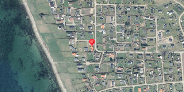 Oversvømmelsesrisiko fra vandløb på Poseidonsvej 1, . , 4200 Slagelse