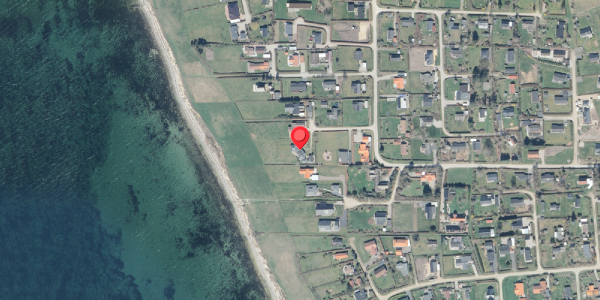 Oversvømmelsesrisiko fra vandløb på Poseidonsvej 5, . , 4200 Slagelse