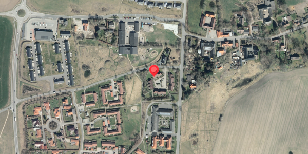 Oversvømmelsesrisiko fra vandløb på Bjergvangen 13, 4200 Slagelse