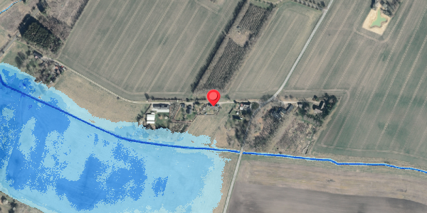 Oversvømmelsesrisiko fra vandløb på Engvej 7, . , 4261 Dalmose