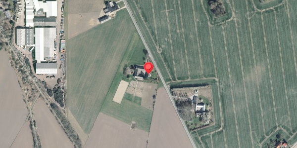 Oversvømmelsesrisiko fra vandløb på Hyllestedvej 8, 4261 Dalmose
