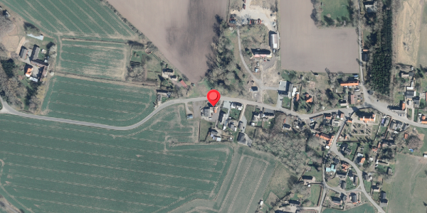 Oversvømmelsesrisiko fra vandløb på Hyllestedvej 14, 4261 Dalmose