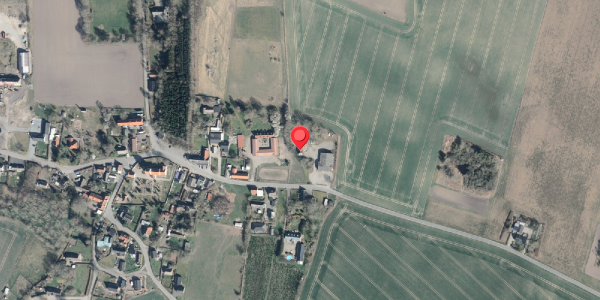 Oversvømmelsesrisiko fra vandløb på Hyllestedvej 47, 4261 Dalmose