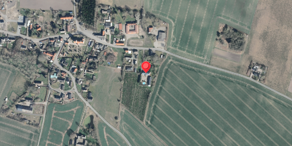 Oversvømmelsesrisiko fra vandløb på Hyllestedvej 56, 4261 Dalmose