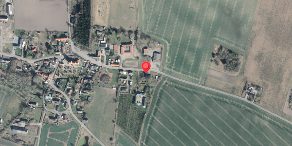 Oversvømmelsesrisiko fra vandløb på Hyllestedvej 58, 4261 Dalmose
