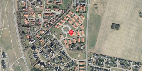 Oversvømmelsesrisiko fra vandløb på Højen 1, . , 4200 Slagelse