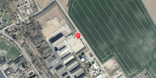Oversvømmelsesrisiko fra vandløb på Industrivej 25, . , 4261 Dalmose