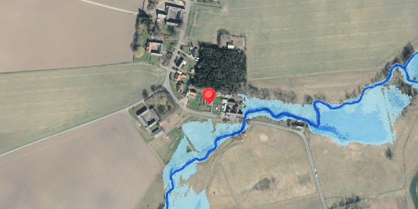 Oversvømmelsesrisiko fra vandløb på Seerdrupvej 34, . , 4200 Slagelse