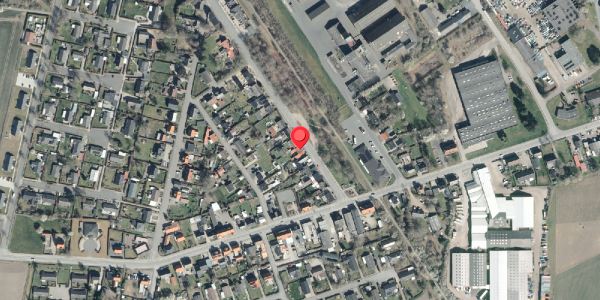 Oversvømmelsesrisiko fra vandløb på Stationsvej 13, 4261 Dalmose
