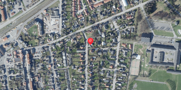 Oversvømmelsesrisiko fra vandløb på Allegade 3B, . , 4690 Haslev