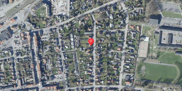 Oversvømmelsesrisiko fra vandløb på Allegade 14, . , 4690 Haslev