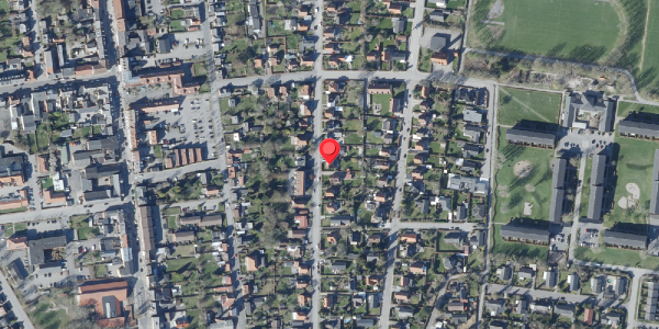 Oversvømmelsesrisiko fra vandløb på Allegade 45, . , 4690 Haslev