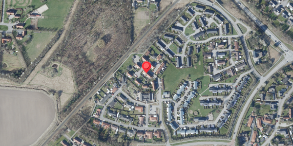 Oversvømmelsesrisiko fra vandløb på Elmeparken 13, 4690 Haslev
