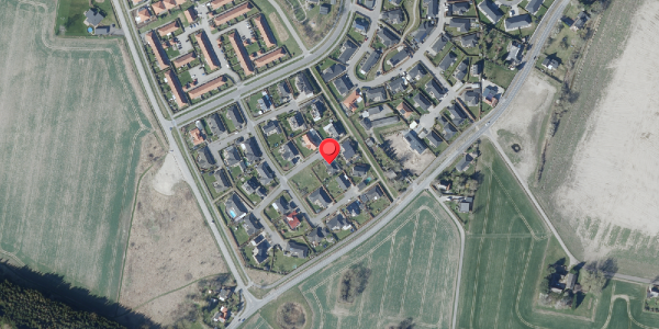 Oversvømmelsesrisiko fra vandløb på Hermelinvej 21, 4690 Haslev
