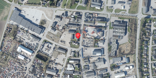 Oversvømmelsesrisiko fra vandløb på Islandsgade 10, 4690 Haslev