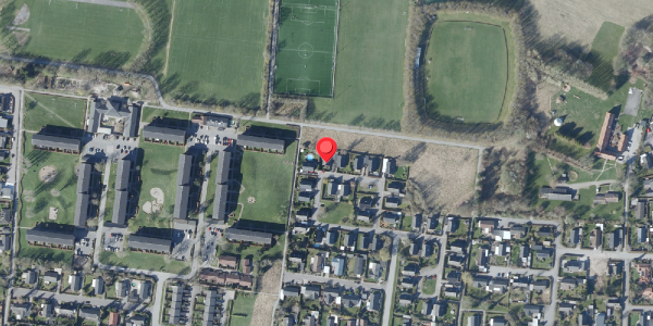 Oversvømmelsesrisiko fra vandløb på Kastanievej 21, 4690 Haslev