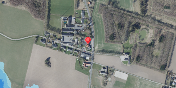 Oversvømmelsesrisiko fra vandløb på Kirkevej 20, . , 4690 Haslev