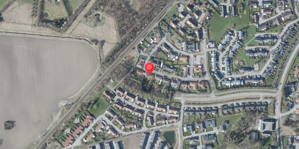 Oversvømmelsesrisiko fra vandløb på Lindeparken 13, . , 4690 Haslev