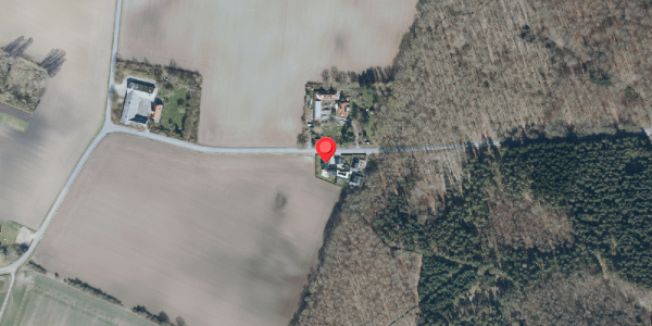 Oversvømmelsesrisiko fra vandløb på Munkeskovvej 2, 4690 Haslev