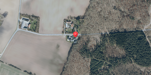Oversvømmelsesrisiko fra vandløb på Munkeskovvej 4, 4690 Haslev