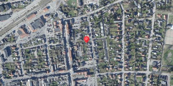 Oversvømmelsesrisiko fra vandløb på Nygade 14, . , 4690 Haslev
