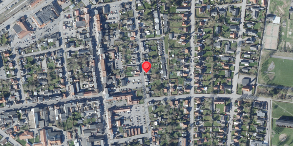 Oversvømmelsesrisiko fra vandløb på Nygade 27, 4690 Haslev