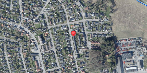 Oversvømmelsesrisiko fra vandløb på Parcelvej 32D, 4690 Haslev
