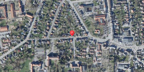 Oversvømmelsesrisiko fra vandløb på Skolegade 8, 4690 Haslev