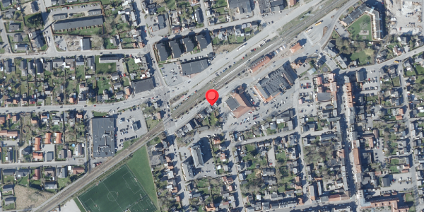 Oversvømmelsesrisiko fra vandløb på Stationsvej 10, 4690 Haslev