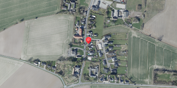 Oversvømmelsesrisiko fra vandløb på Teestrup Bygade 8, 4690 Haslev