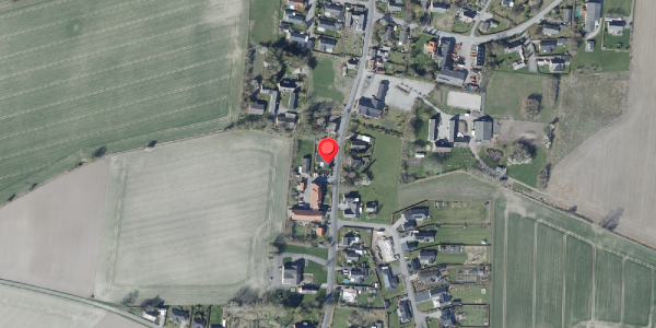 Oversvømmelsesrisiko fra vandløb på Teestrup Bygade 9, 4690 Haslev