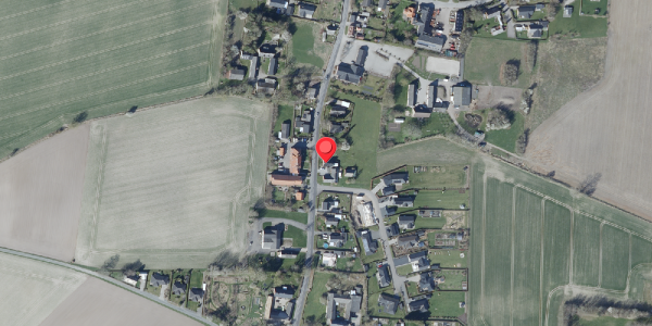 Oversvømmelsesrisiko fra vandløb på Teestrup Bygade 10A, . , 4690 Haslev
