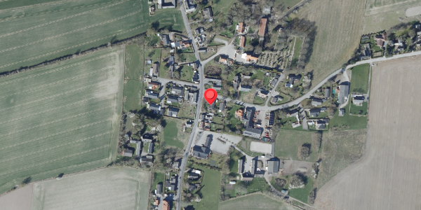 Oversvømmelsesrisiko fra vandløb på Teestrup Bygade 20, 4690 Haslev