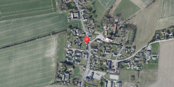Oversvømmelsesrisiko fra vandløb på Teestrup Bygade 21, 4690 Haslev