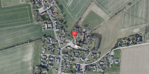 Oversvømmelsesrisiko fra vandløb på Teestrup Bygade 26B, 4690 Haslev