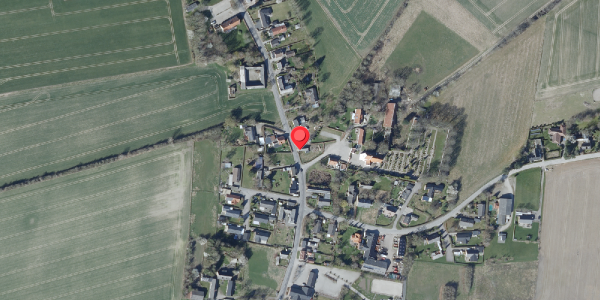 Oversvømmelsesrisiko fra vandløb på Teestrup Bygade 28, 4690 Haslev