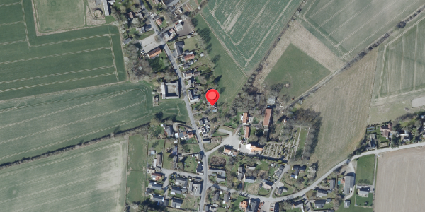 Oversvømmelsesrisiko fra vandløb på Teestrup Bygade 34A, . , 4690 Haslev