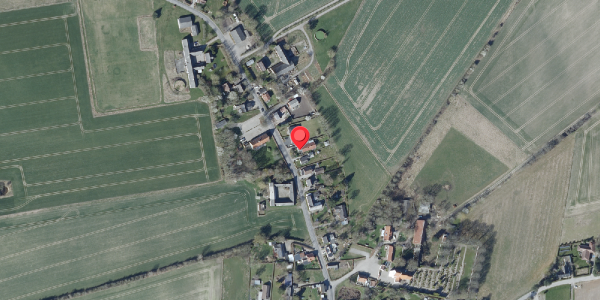 Oversvømmelsesrisiko fra vandløb på Teestrup Bygade 42, 4690 Haslev